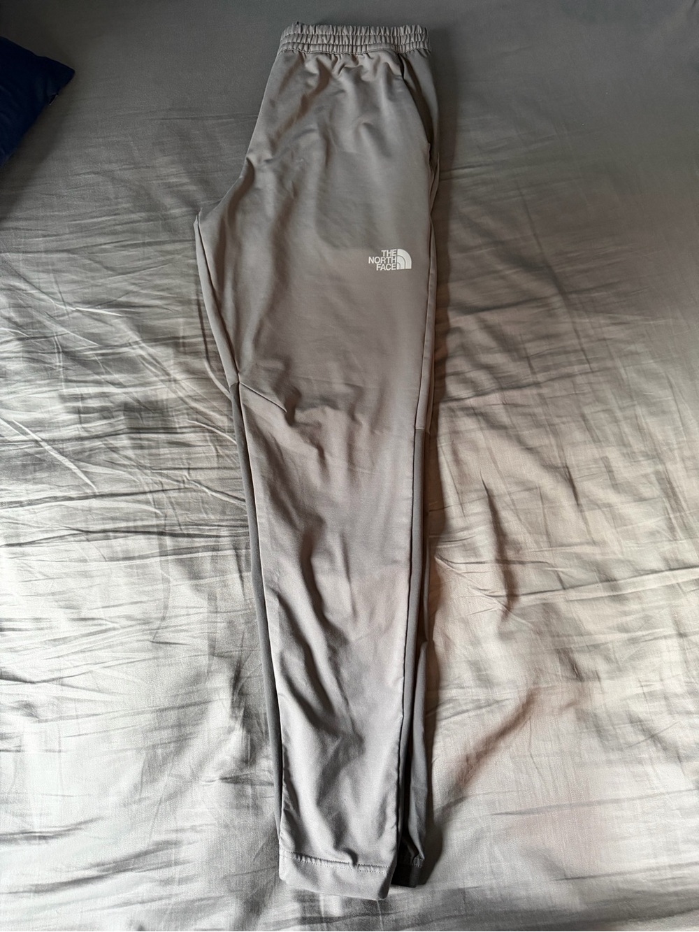 The North Face Men's Light Gray Jogger Sweatpants